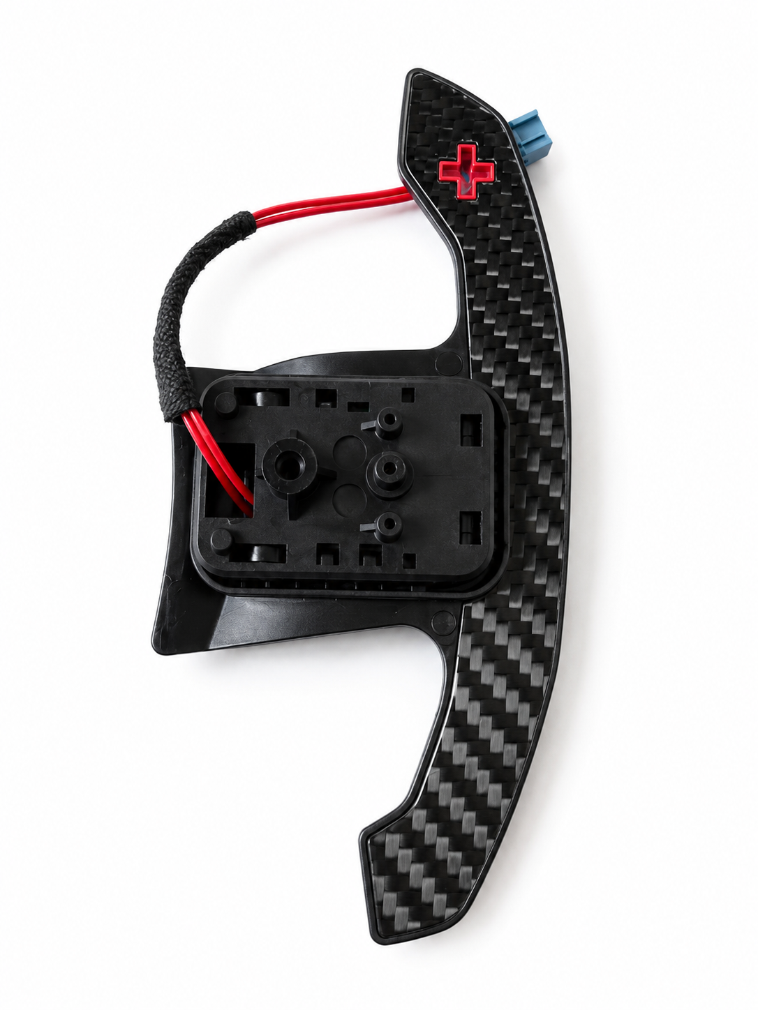 Carbon Fiber Paddle Shifters Red