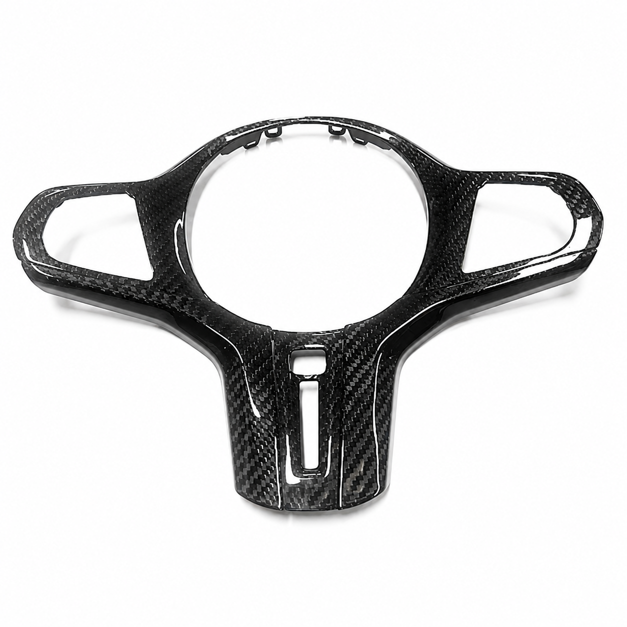 BMW G series steering wheel trim Carbon fibre