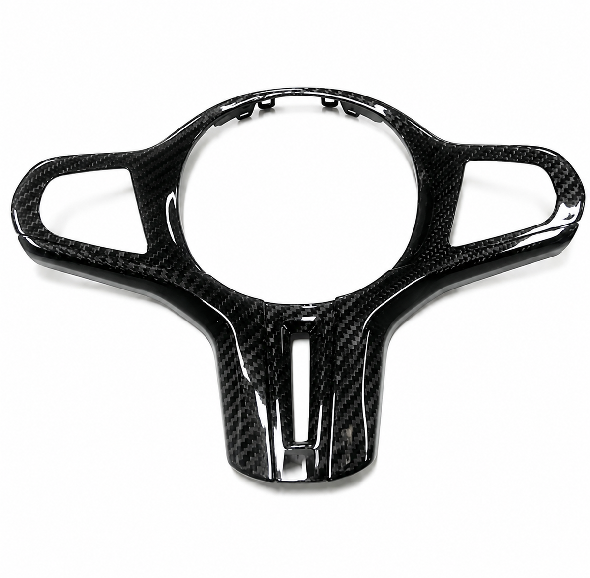 BMW G Series Steering Wheel Trim — Full Carbon Fibre
