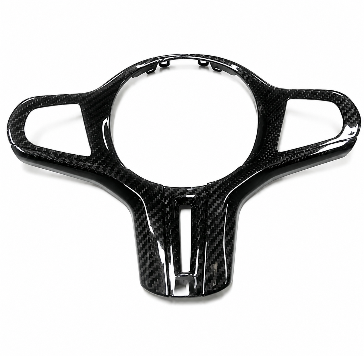 BMW G series steering wheel trim Carbon fibre