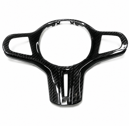 BMW G Series Steering Wheel Trim — Full Carbon Fibre