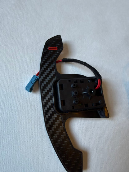 Carbon Fiber Paddle Shifters Red