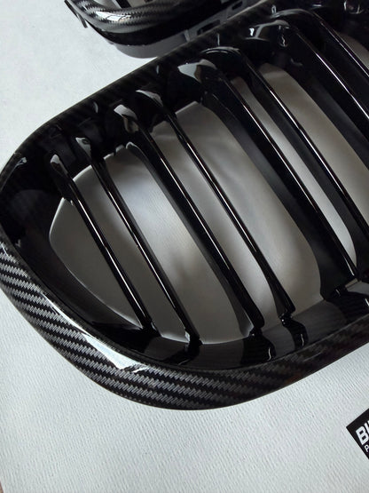 BMW F20/F21 LCI Carbon Fibre Kidney Grills