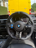 BMW Carbon Fiber Flat Bottom Steering Wheel F series