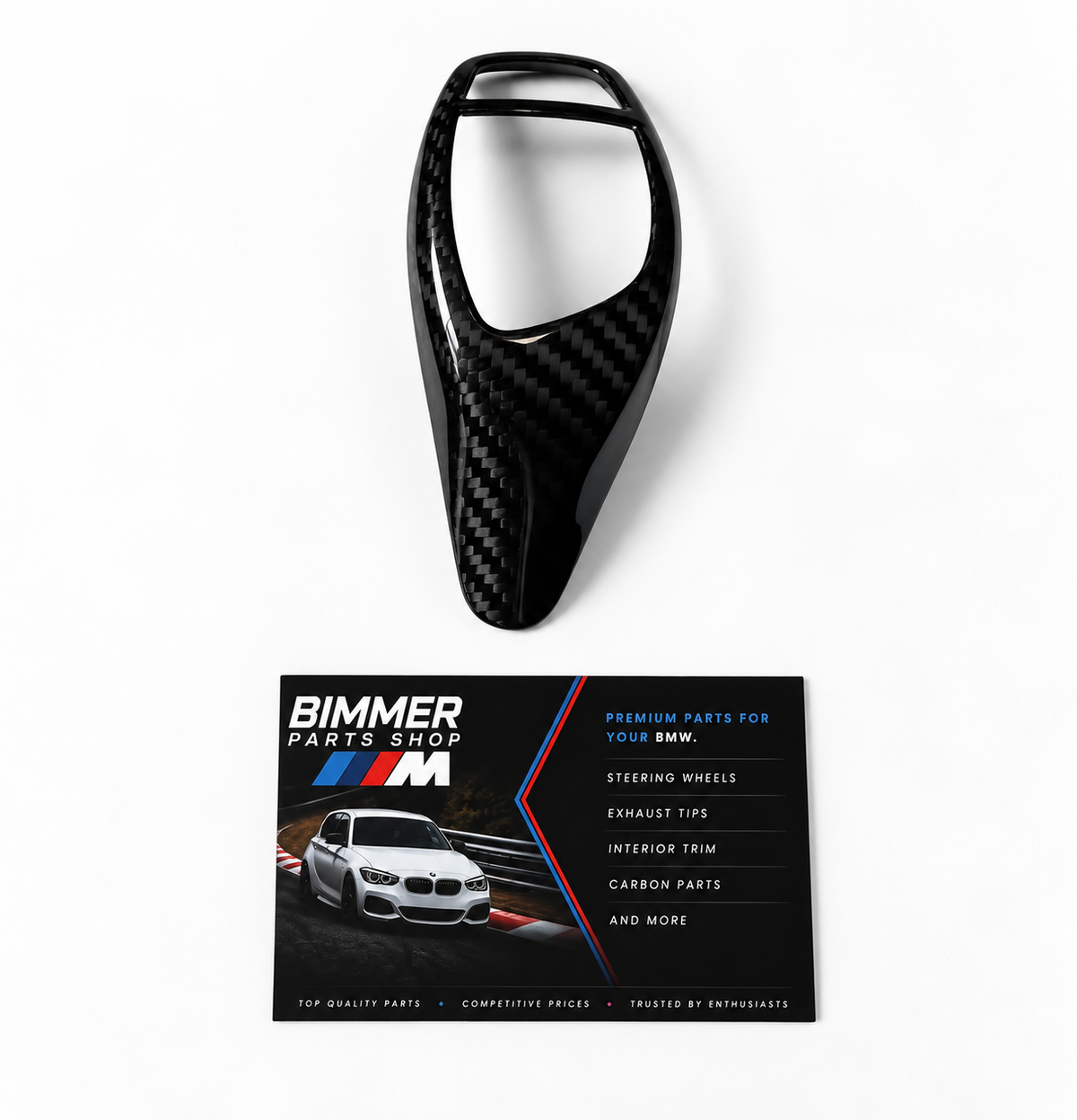 Real Carbon Fibre Gear Knob – BMW F Series