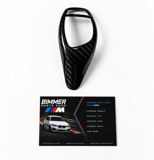 Real Carbon Fibre Gear Knob – BMW F Series