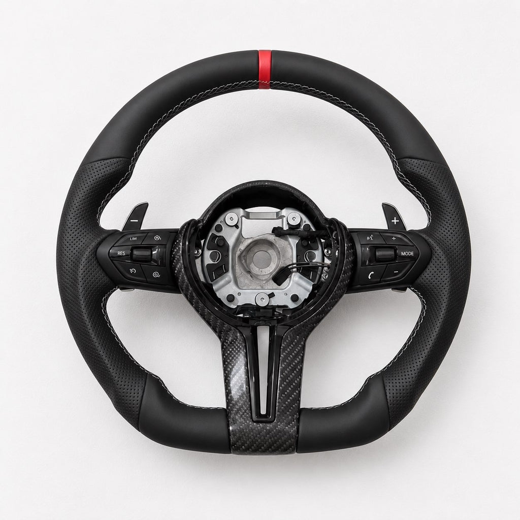 BMW carbon fiber Flat Bottom Steering Wheel F series