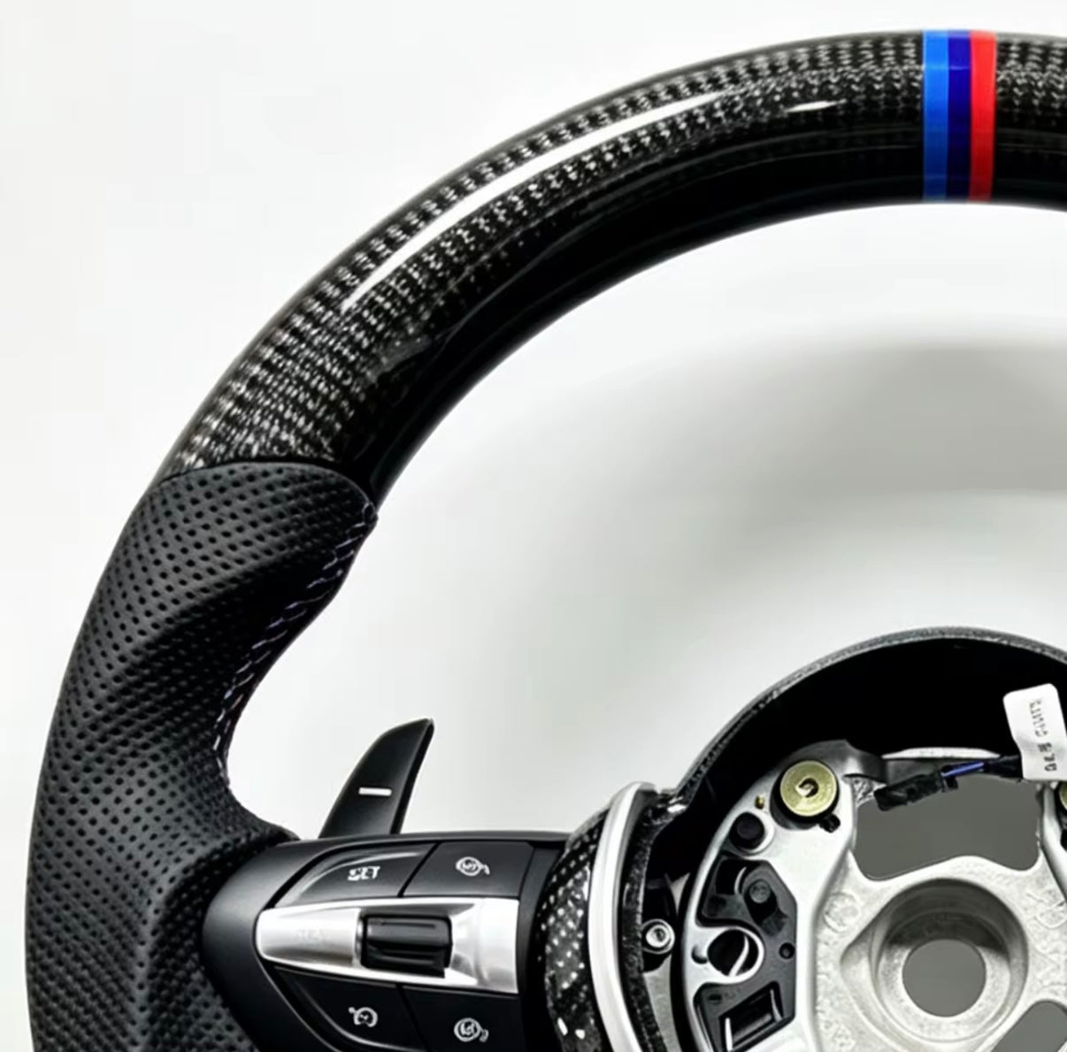 Customisable BMW M Sport Carbon Fibre Steering Wheel F series