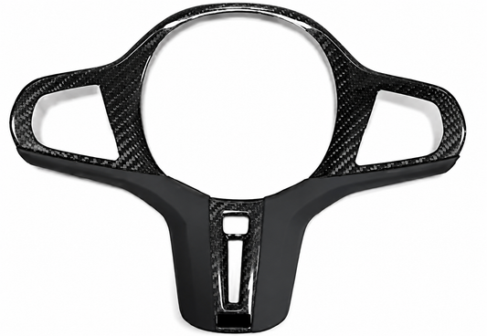 BMW G Series Steering Wheel Trim — Part Carbon Fibre