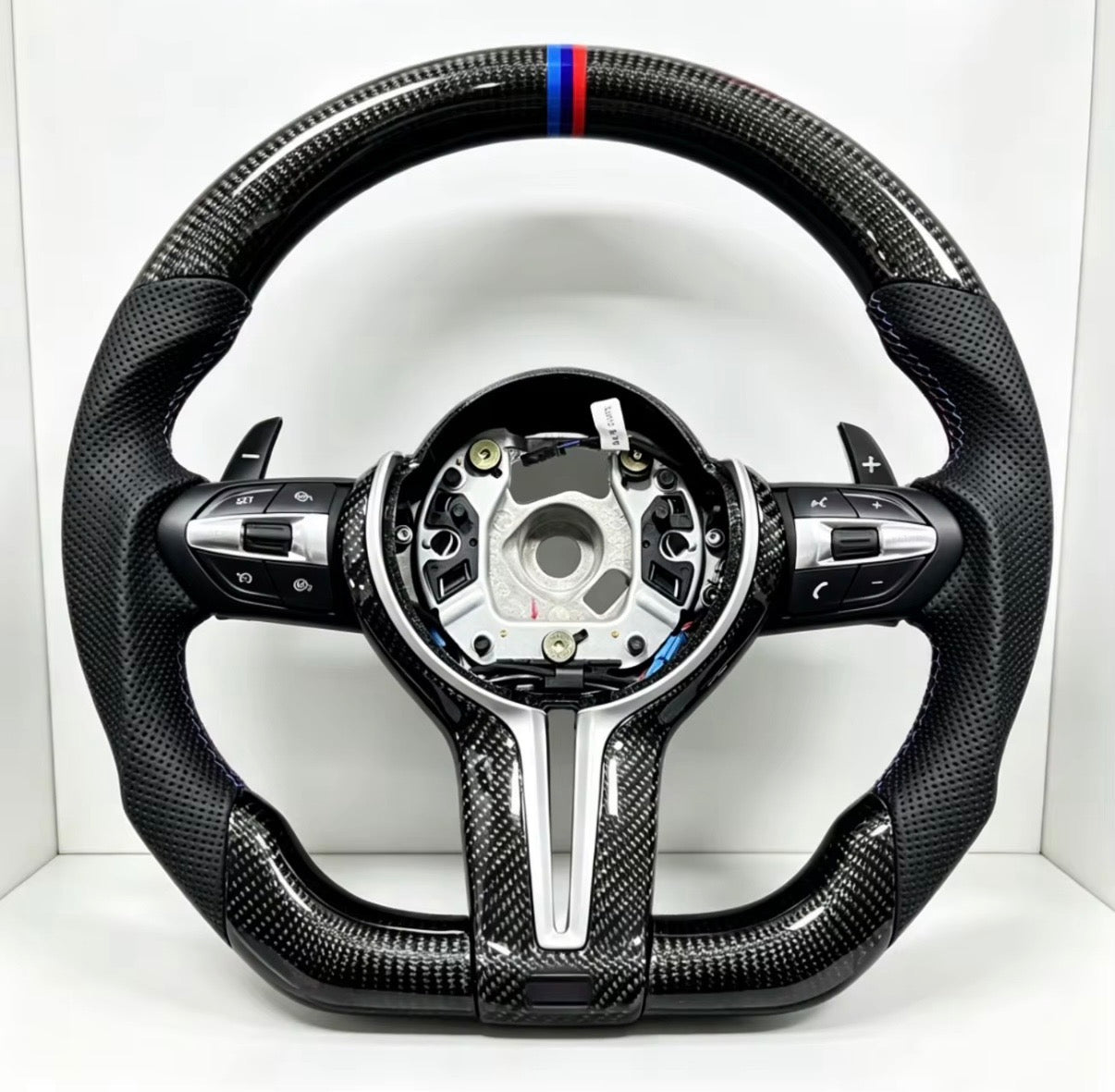 Customisable BMW M Sport Carbon Fibre Steering Wheel F series